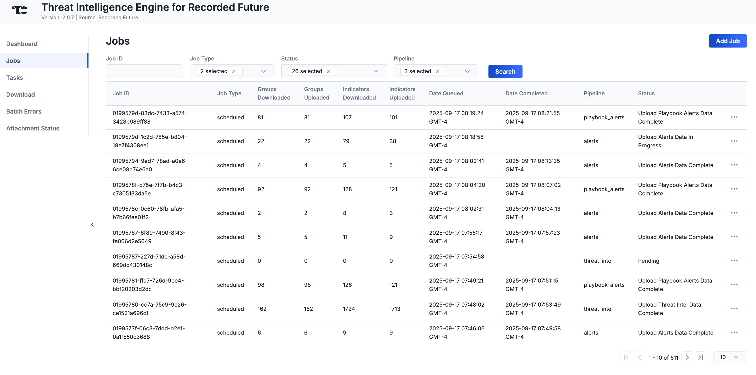 Figure 2_Threat Intelligence Engine for Recorded Future Integration User Guide_Software Version 2.0.7