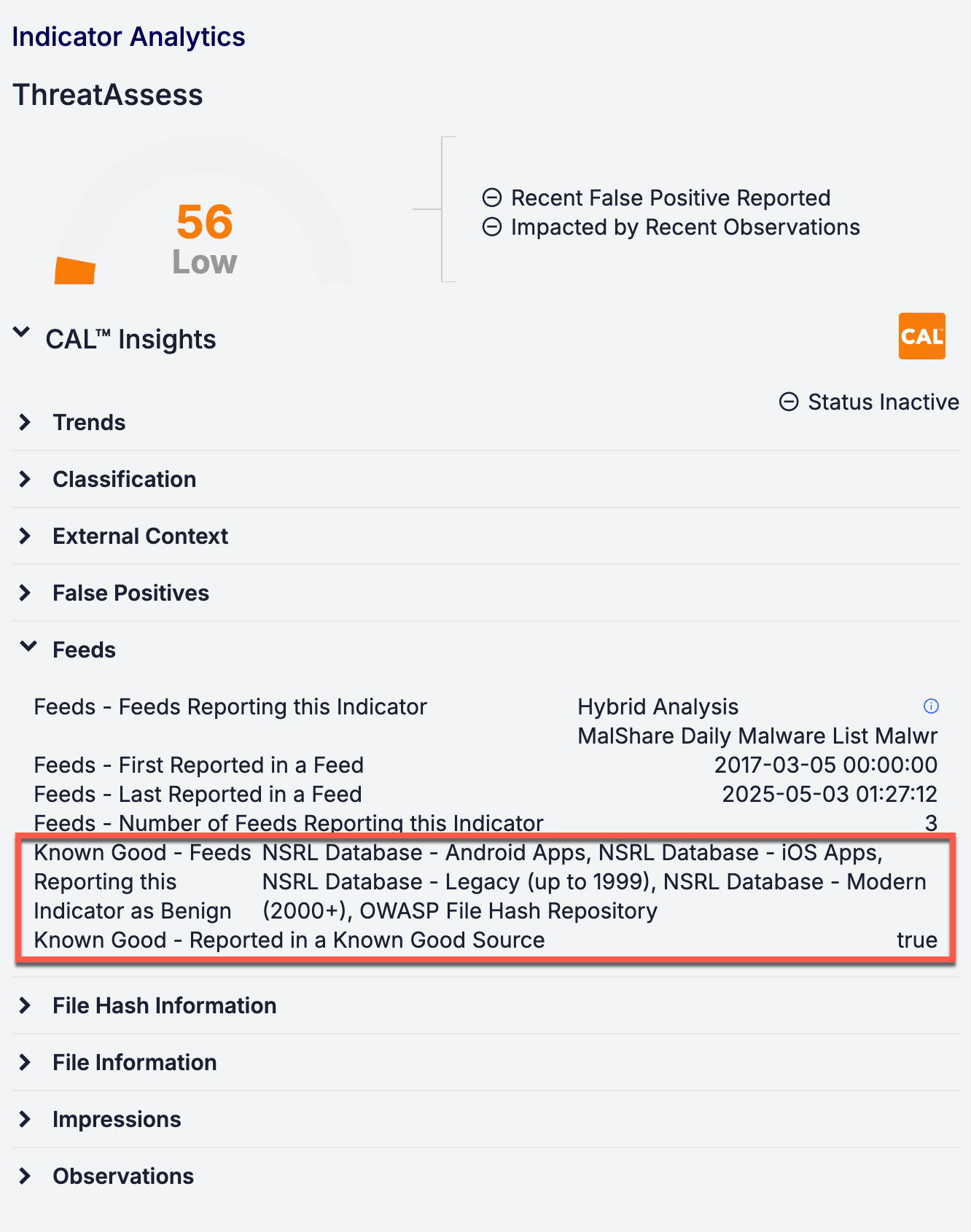 Figure 3_CAL Safelist and Known Good Indicators_7.9.1