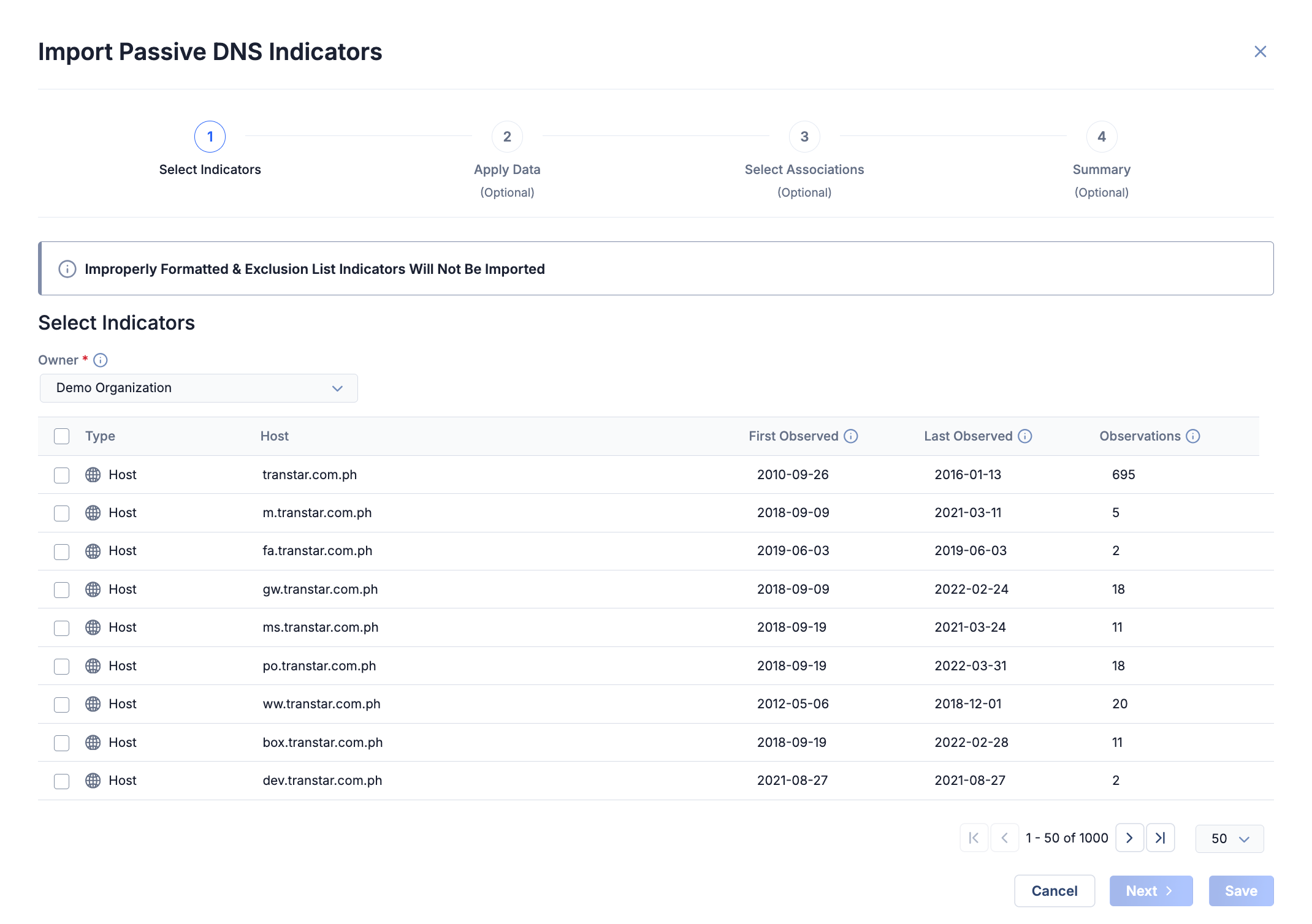 Figure 3_Farsight Security Passive DNS Enrichment_7.3.0