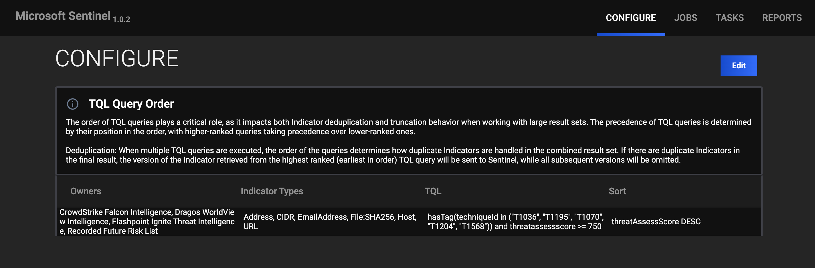 Figure 3_Microsoft Sentinel Integration User Guide_Software Version 1.0.2