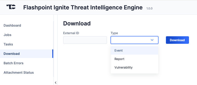 Figure 5_Flashpoint Ignite Threat Intelligence Engine Integration User Guide_Software Version 1.0