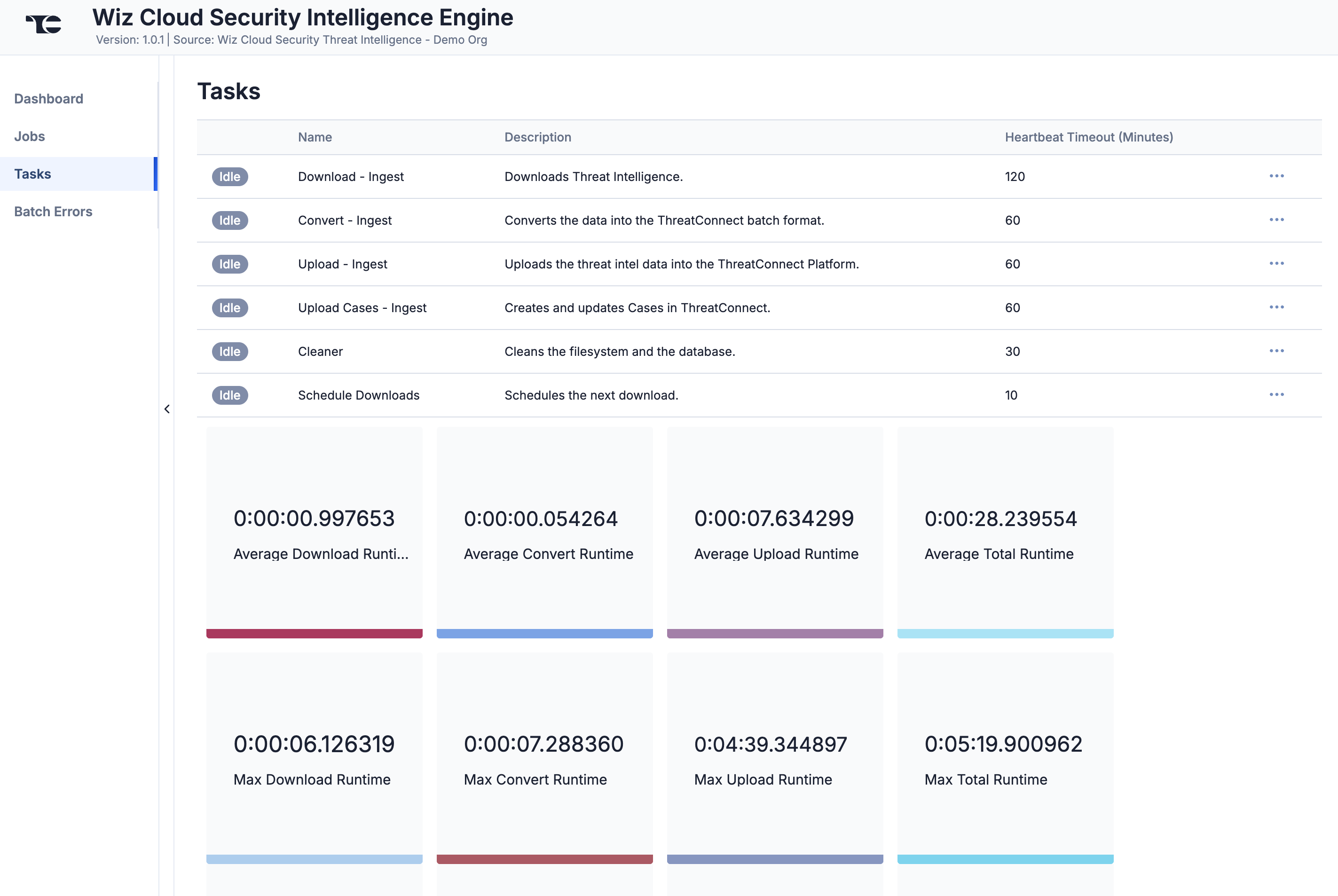Figure 5_Wiz Cloud Security Intelligence Engine Integration User Guide_Software Version 1.0.1