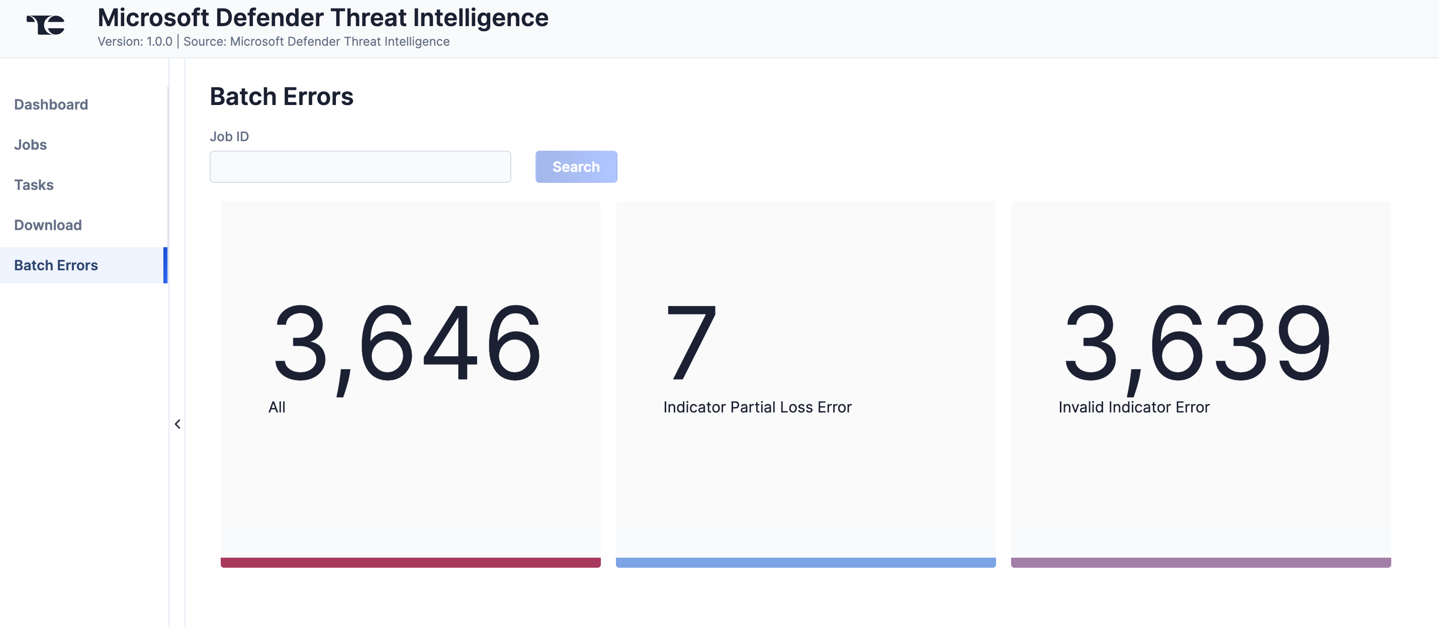 Figure 7_Microsoft Defender Threat Intelligence Integration User Guide_Software Version 1.0.0