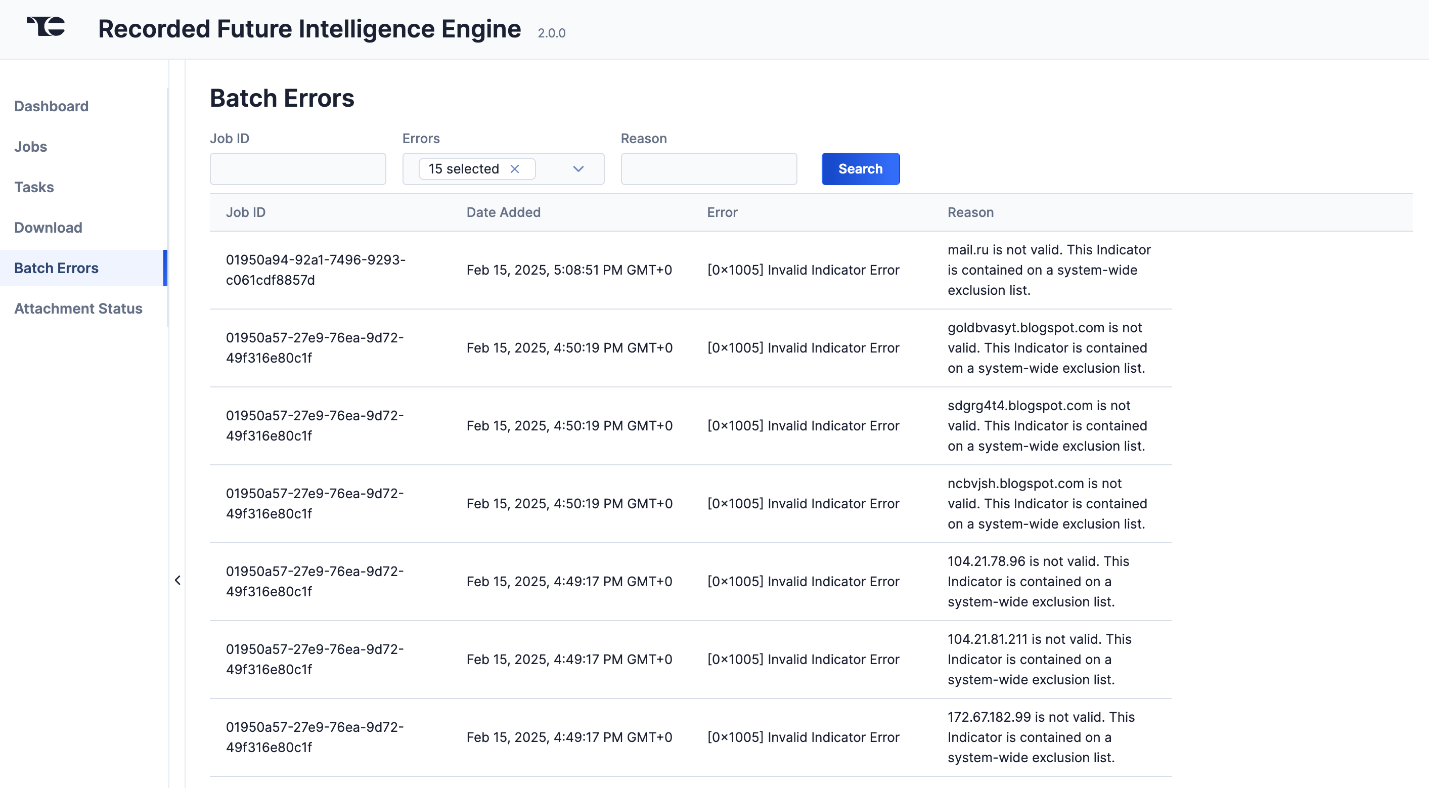 Figure 7_Recorded Future Intelligence Engine Integration User Guide_Software Version 2.0