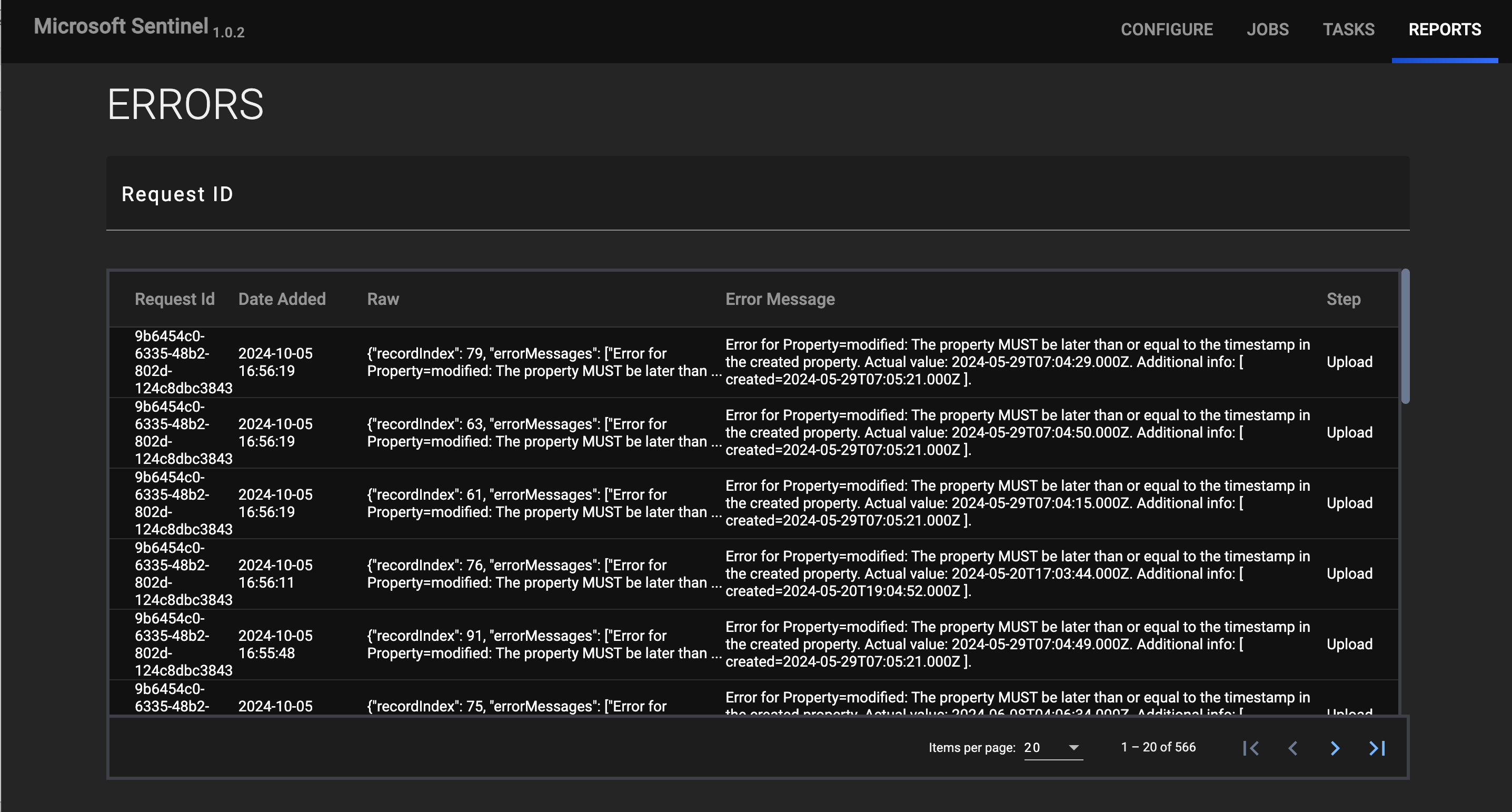 Figure 9_Microsoft Sentinel Integration User Guide_Software Version 1.0.2