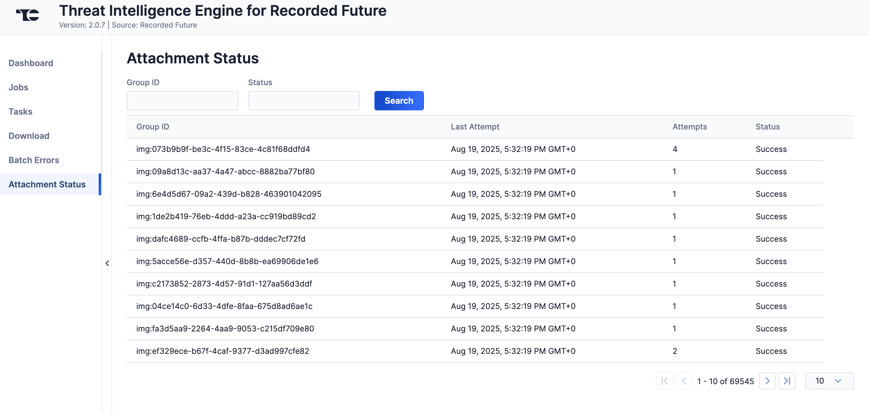 Figure 9_Threat Intelligence Engine for Recorded Future Integration User Guide_Software Version 2.0.7