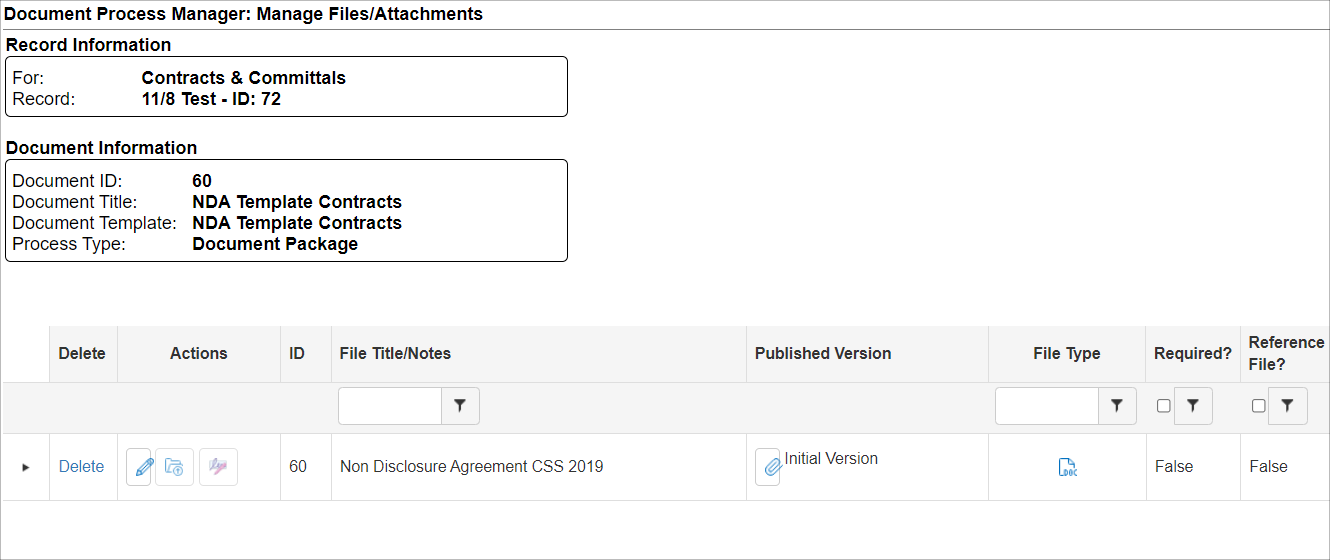 Document Process Manager