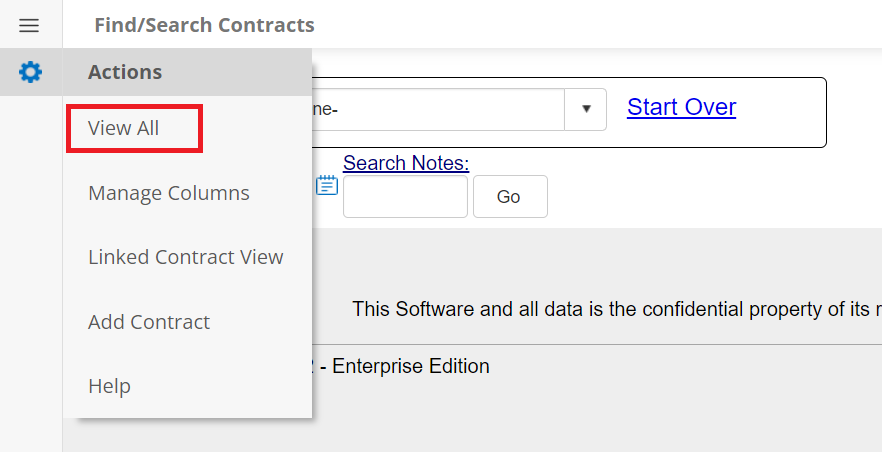 Find/Search Contracts Find Where