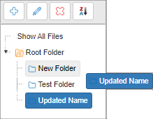 Drag and Drop to move folder