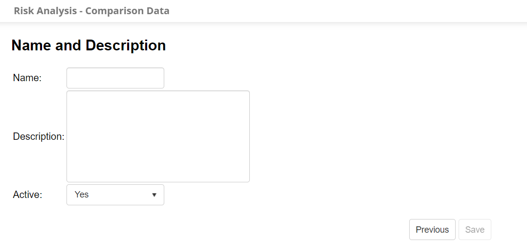 Comparison Data