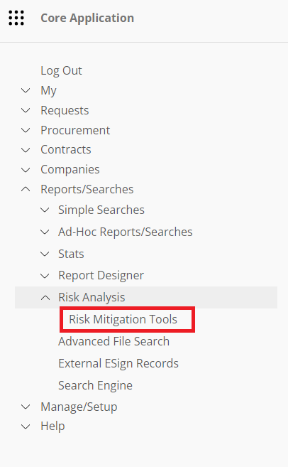 Risk Mitigation Tools