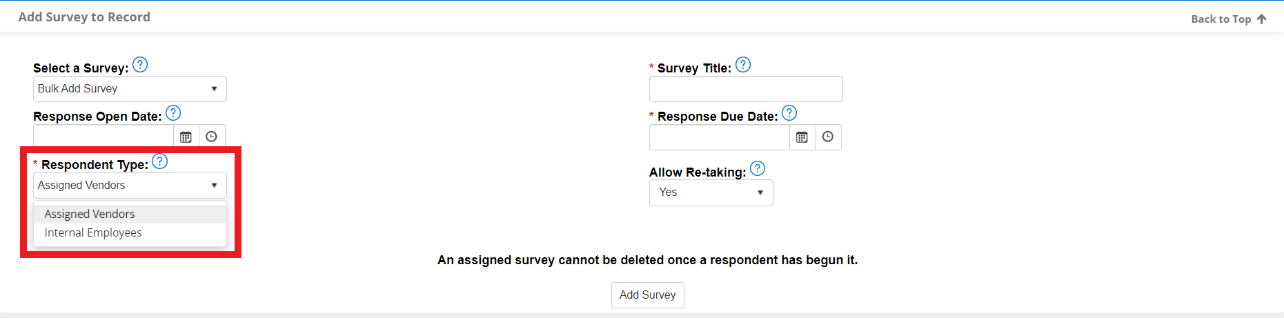 Respondent Type