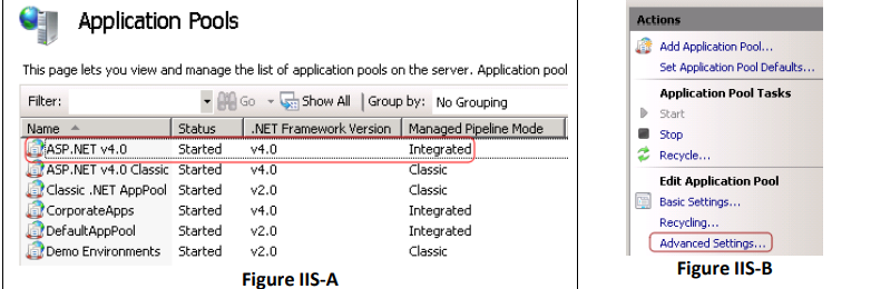 Application pool Example