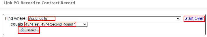 Select the value of the field you are filtering by