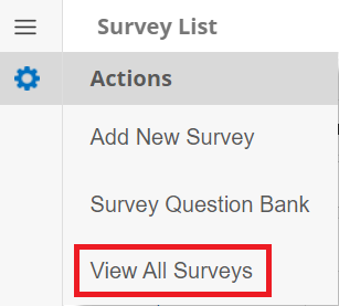 View All Surveys