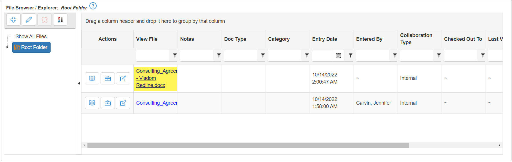 Once finished, return to the Files/Attachments area of the record and a new attachment should be visible