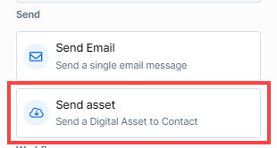 Send Asset Step