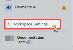 Workspace Settings