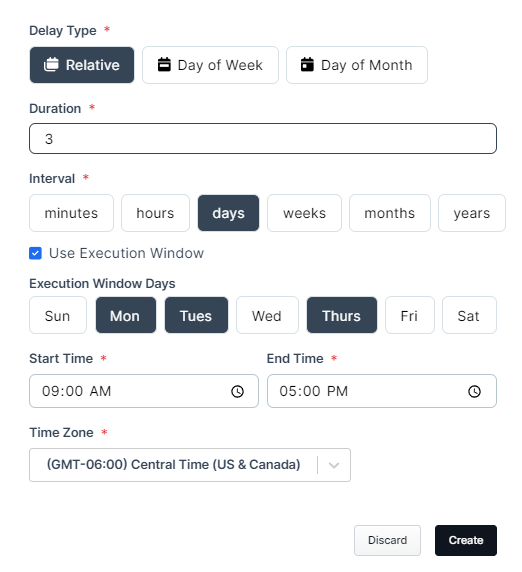 Relative Delay Example