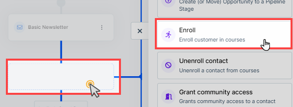 Add Enroll Step