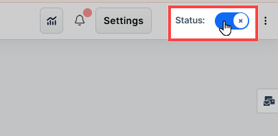 Toggle Workflow Status