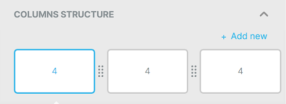 column structure options