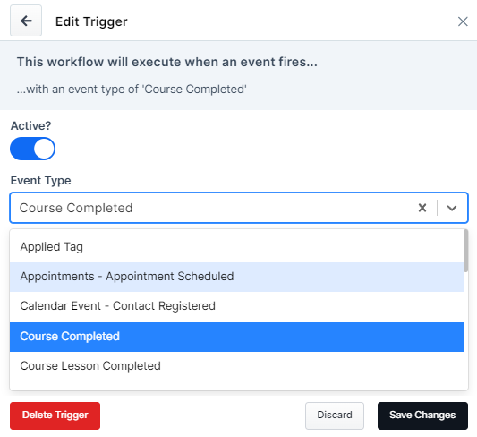 Workflow Triggers Overview