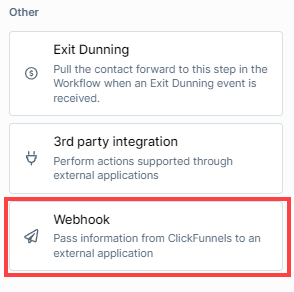 Webhook Step