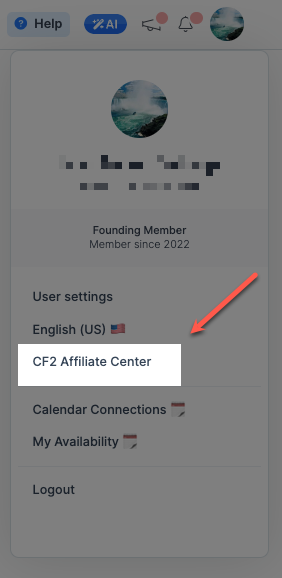 cf2 affiliate center