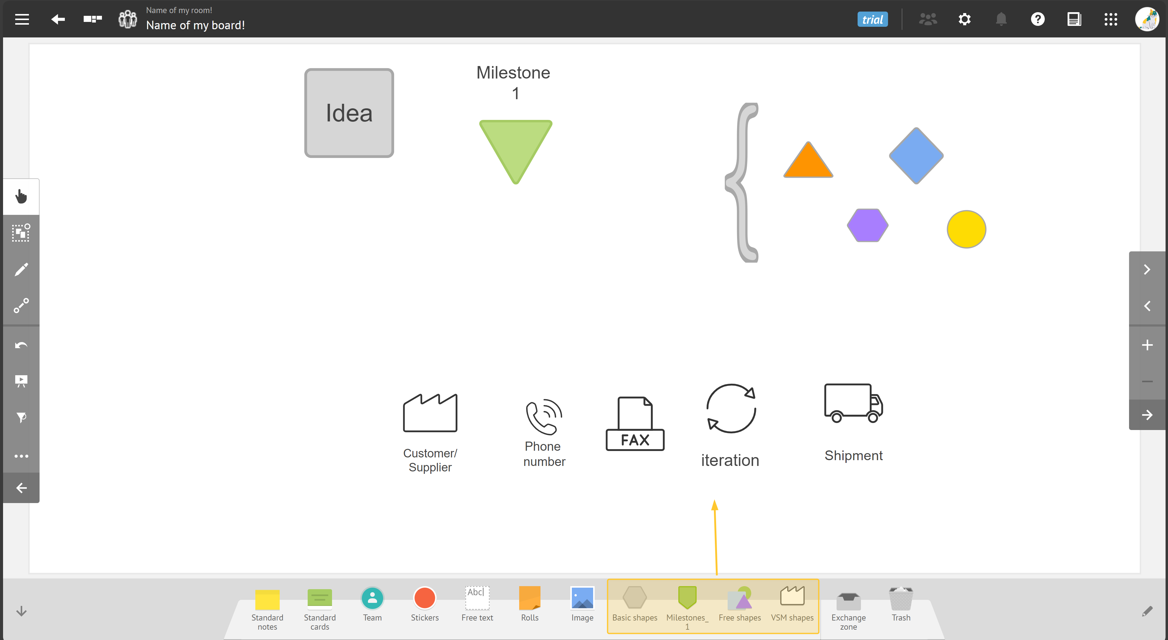 Adding Elements to your Board