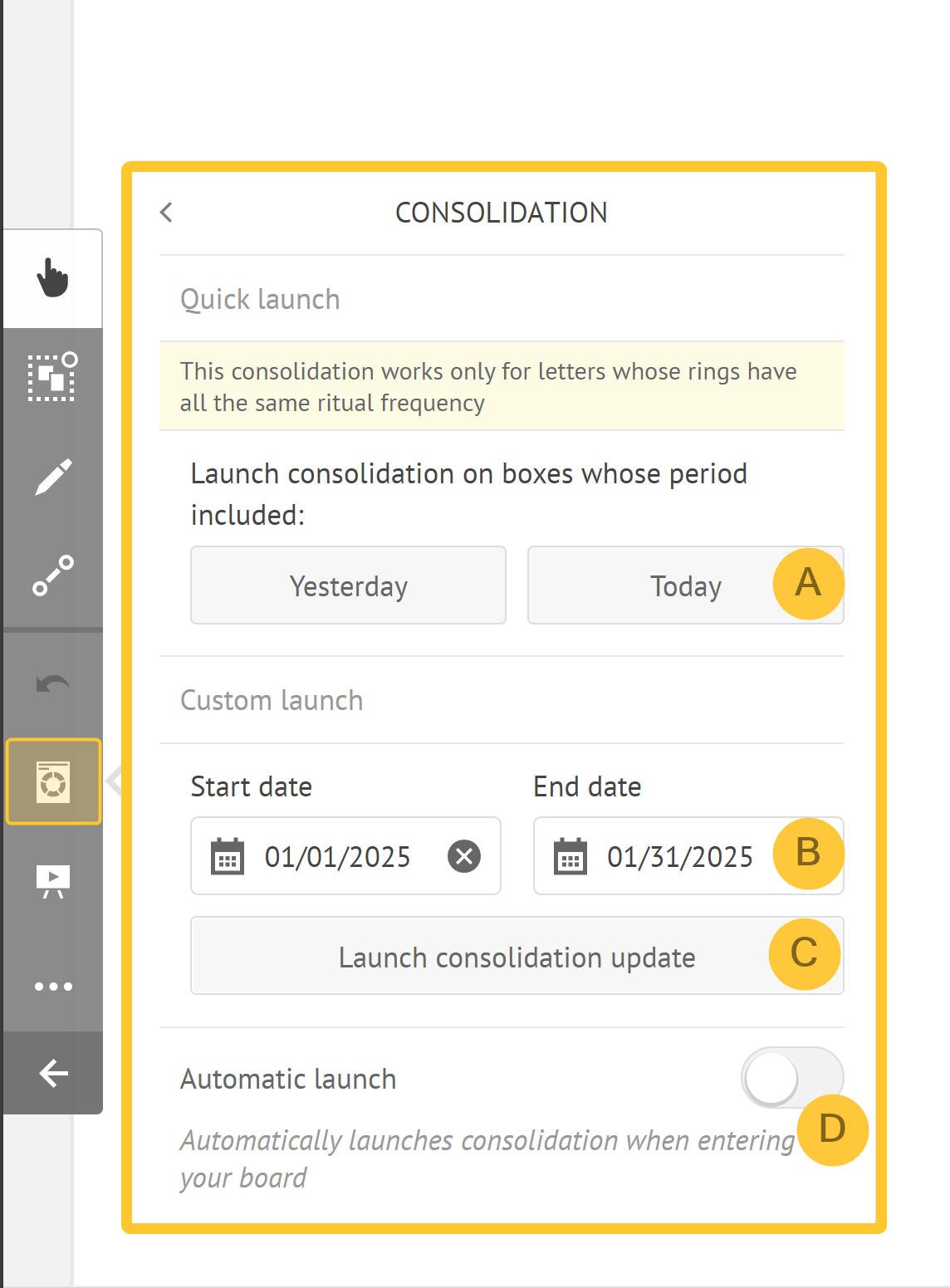 Trigger your Consolidated View