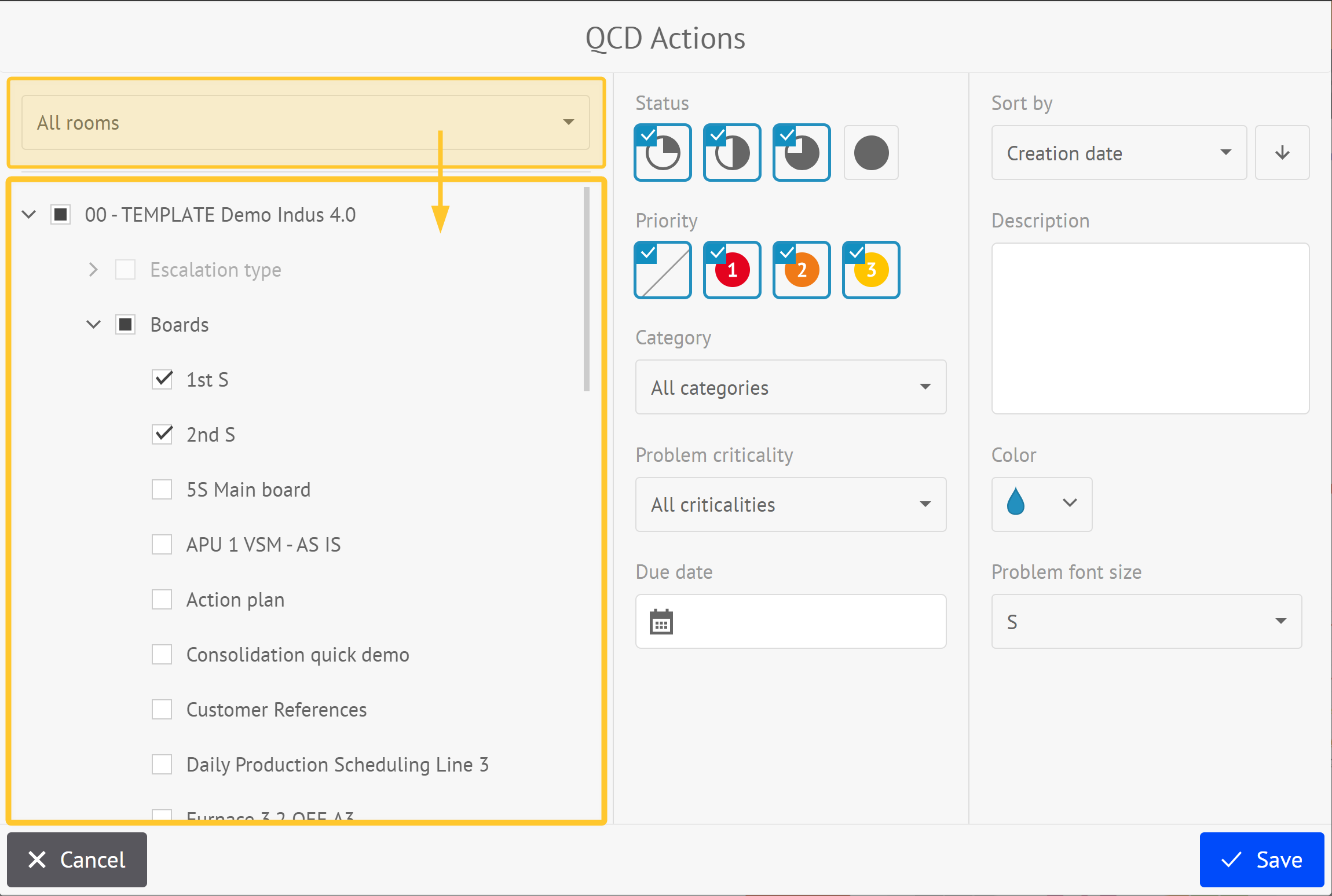 QCD- plan d'action 6