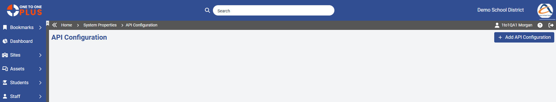 API Configuration