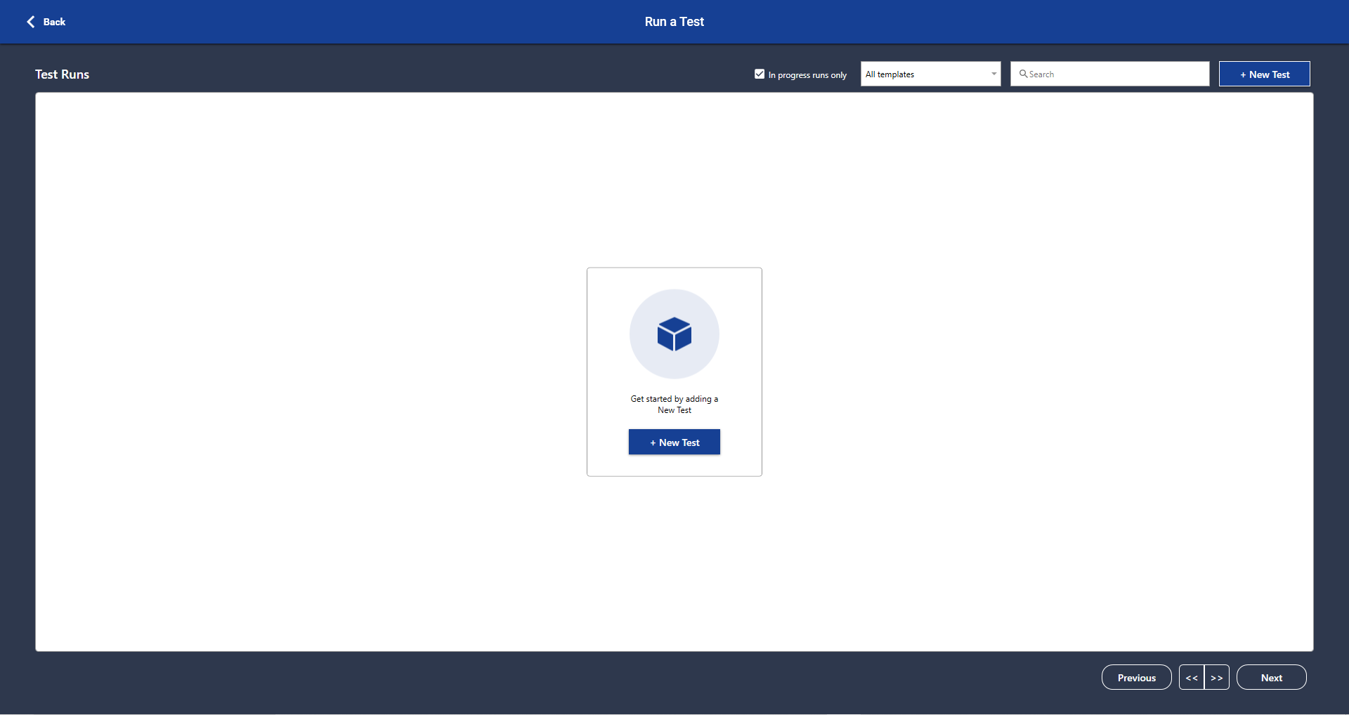 Run A Test Workflow