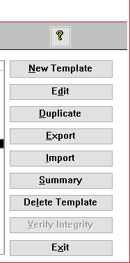 2. Template Manager Overview
