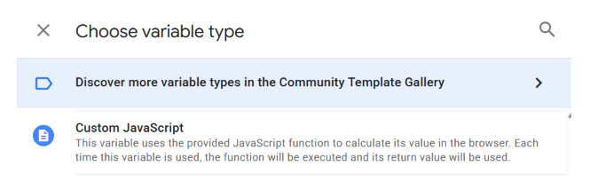 GTM: custom Variable for Awin custom parameter