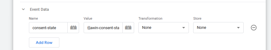Using Custom Consent State Variable Stape DataTag