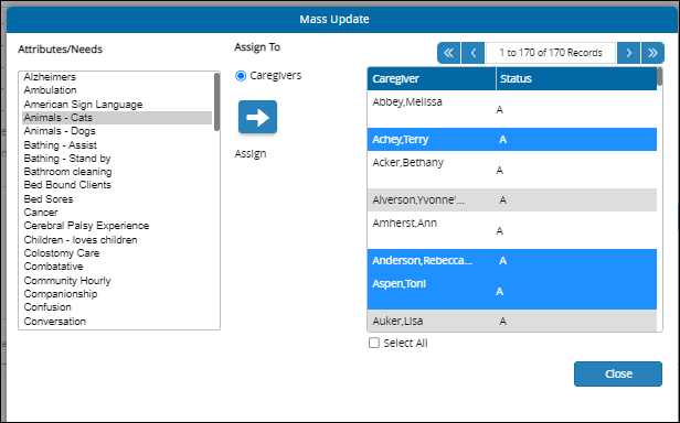 Needs and Attributes