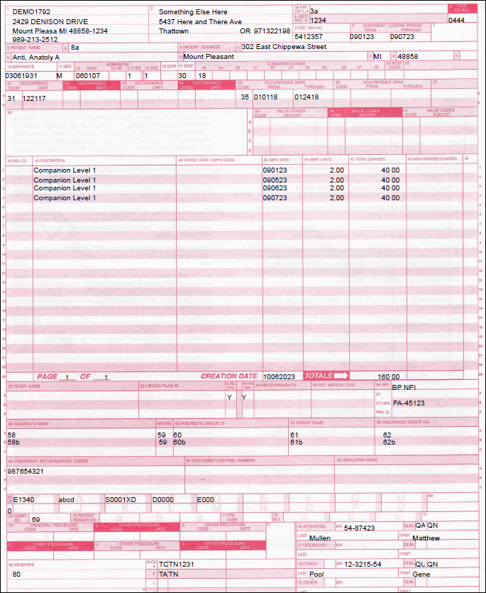 UB04 Step by Step - Billing using the UB04