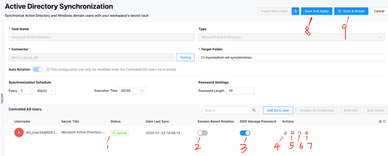 Directory User Sync
