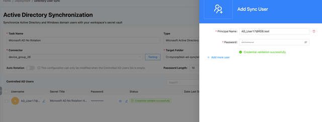 Directory User Sync