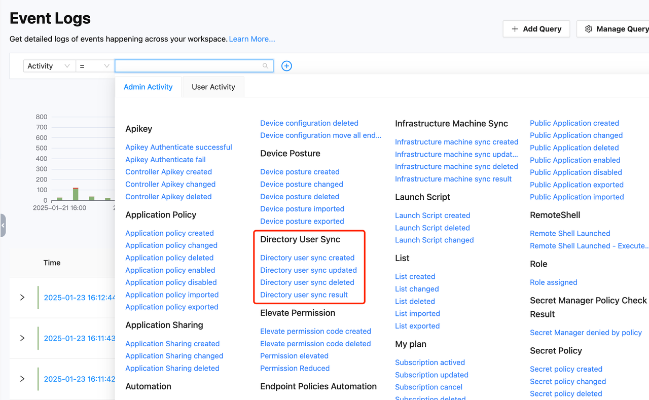 Directory User Sync