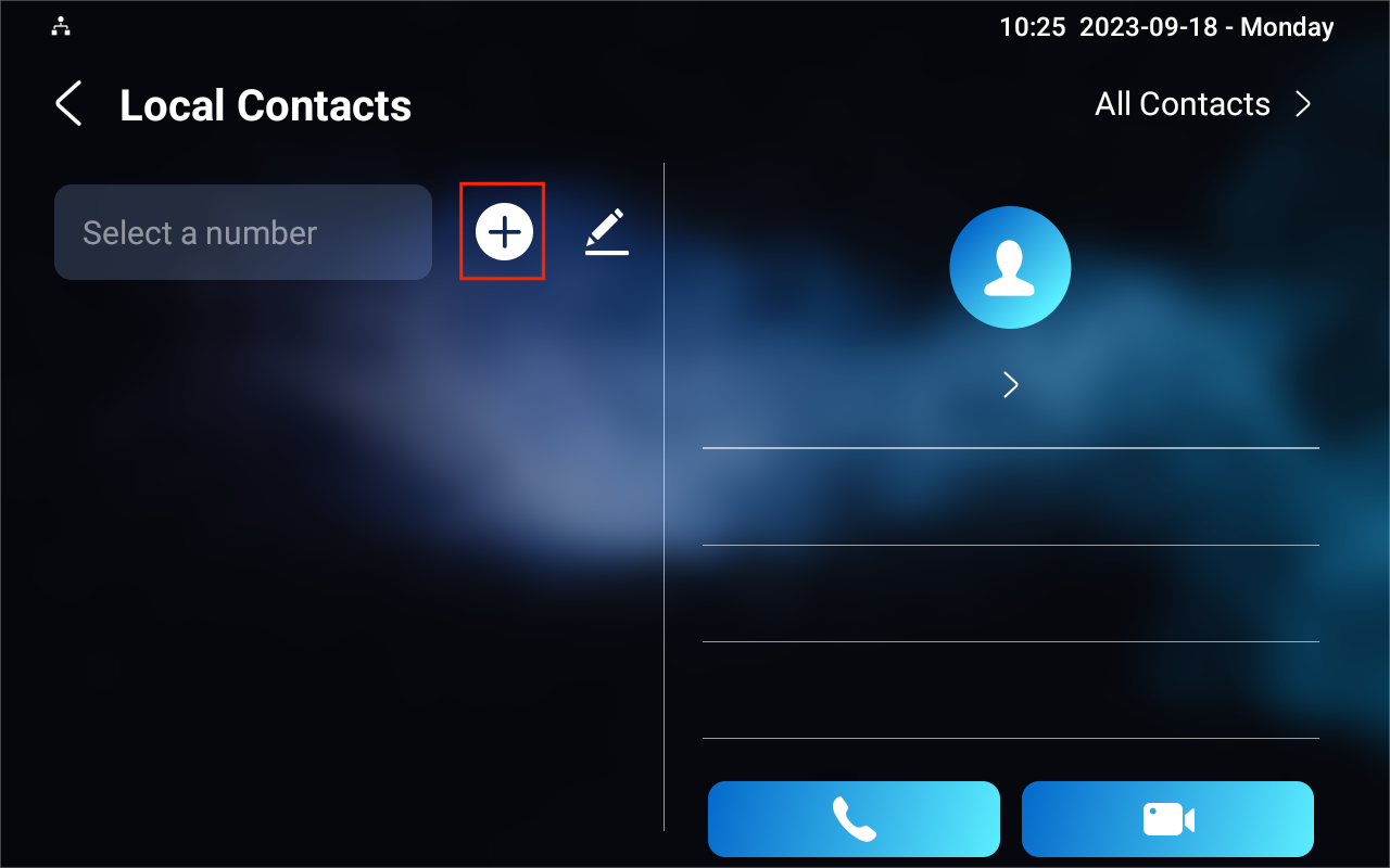 Phone Book Configuration