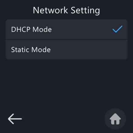Network Setting