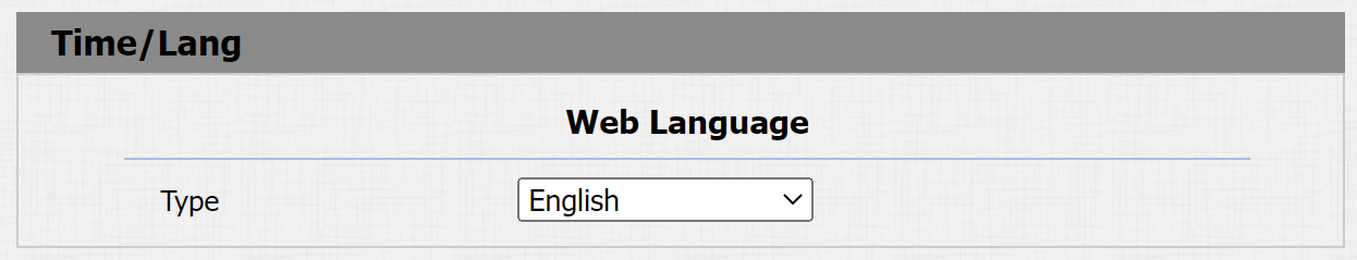 Language and Time