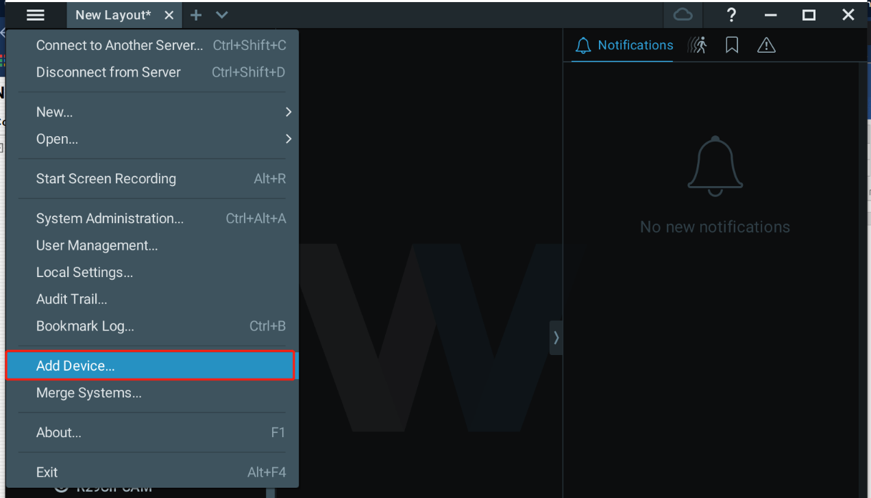 Integration with Network Optix