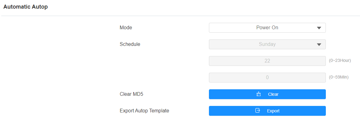 Auto Provisioning