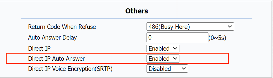 Intercom Calling Features