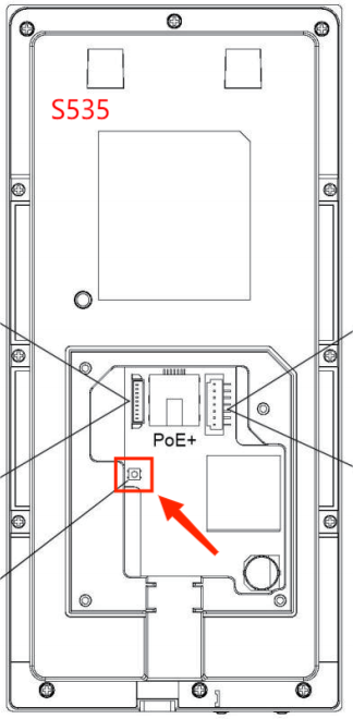 Reset Door Phones through Physical Buttons