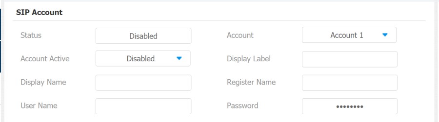 Intercom Call Configuration